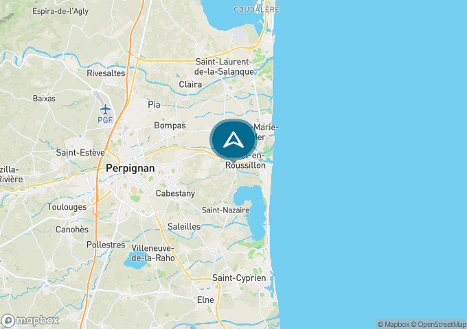 Localisez le camping sur la carte